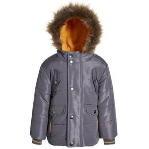S Rothschild and Co Baby Boys Parka With Contrast Trim, Size 24 Months